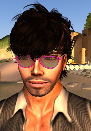 unisex sunglasses - purple
