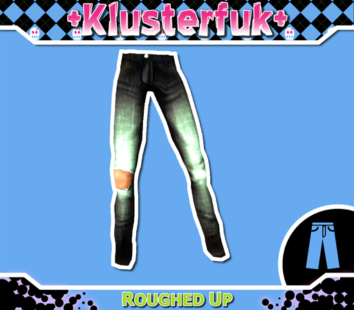 WC: Jeans: Roughed Up [Washed]