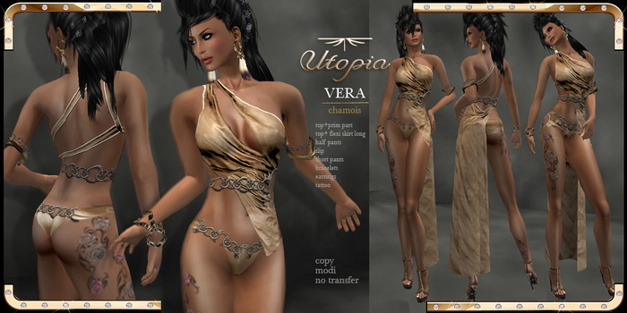 Utopia Vera chamois - Appliers Included!