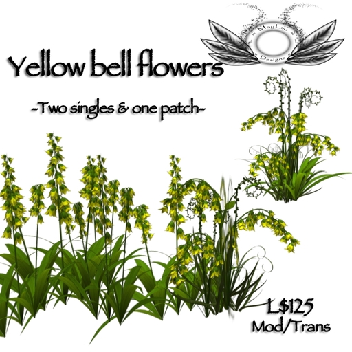 Yellow bell flowers