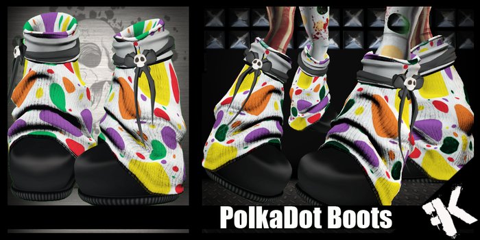 FK! - PolkaDot Boots
