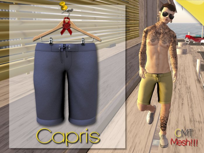 .::[NerdMonkey*Clothes] - [capris purple]::.