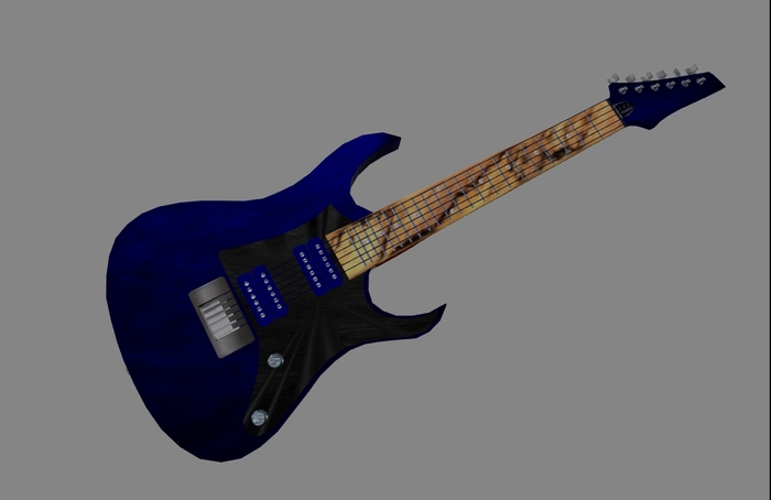 Blue guitar