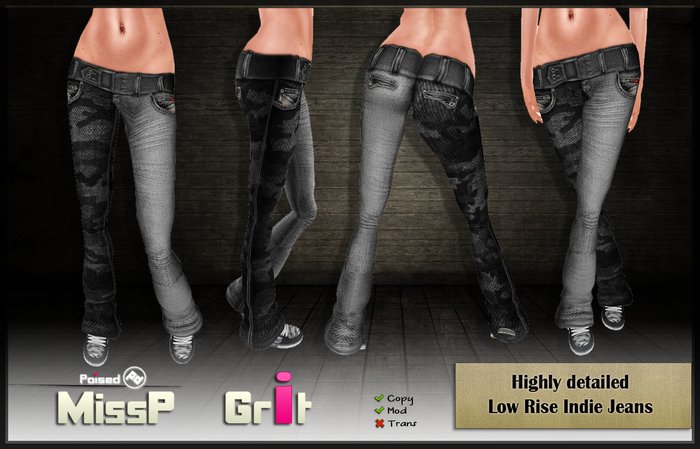 ::Poised:: MissP Indie Jeans Grit