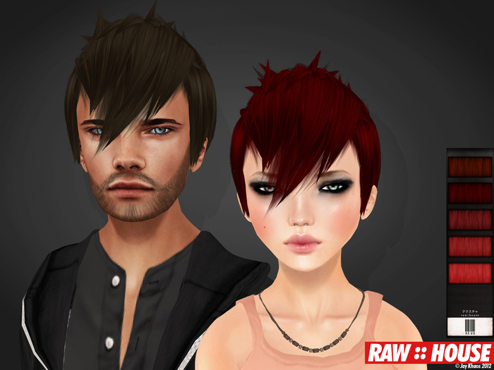 RAW HOUSE :: Sorcha Hair [Reds]