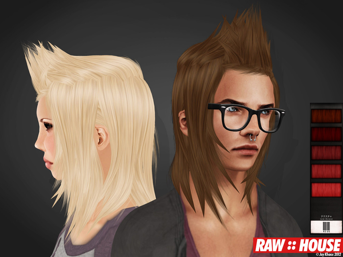 RAW HOUSE :: Lion Hair [Reds]