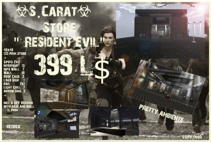 *S.Carat* Store Resident Evil-Box