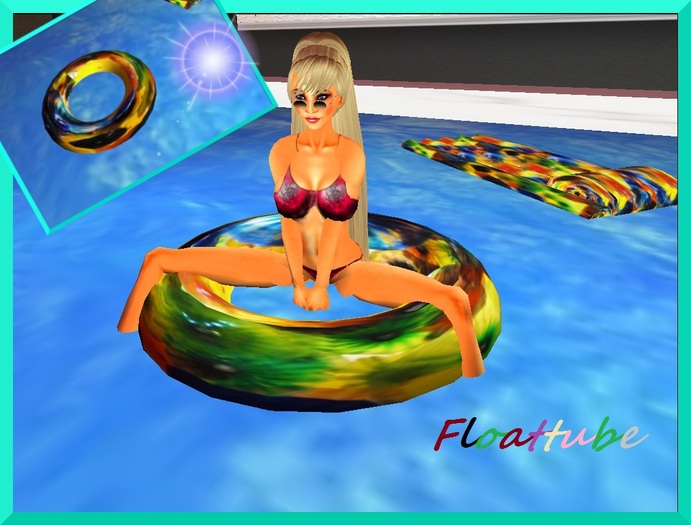 +Floattube++Slow Rotating Pool Tube++1Prim++1 Pose++1$ Linden+