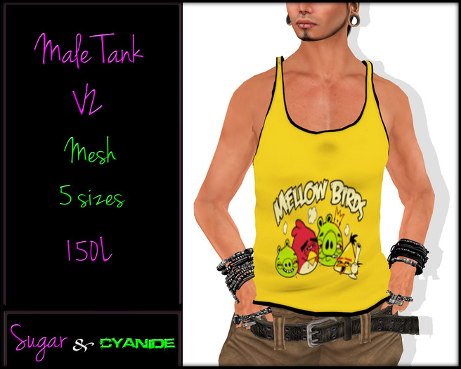 **S&C** Male Tanks v2 - Fatpack