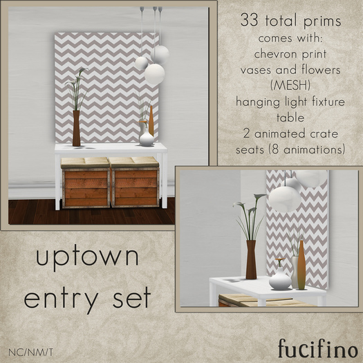 fucifino.uptown entry set