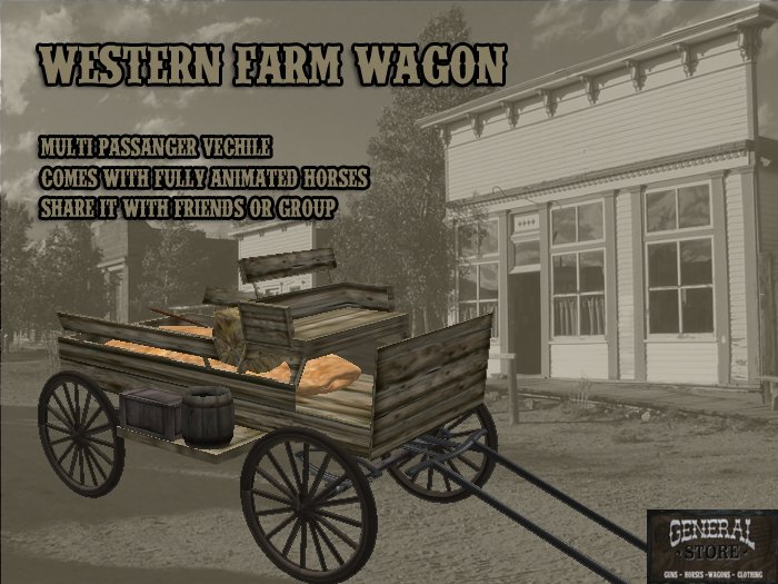 Western Farm Wagon