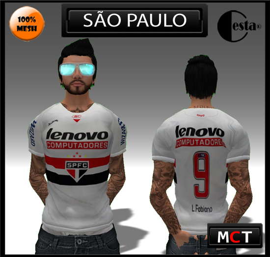 Camisa Mesh Tricolor