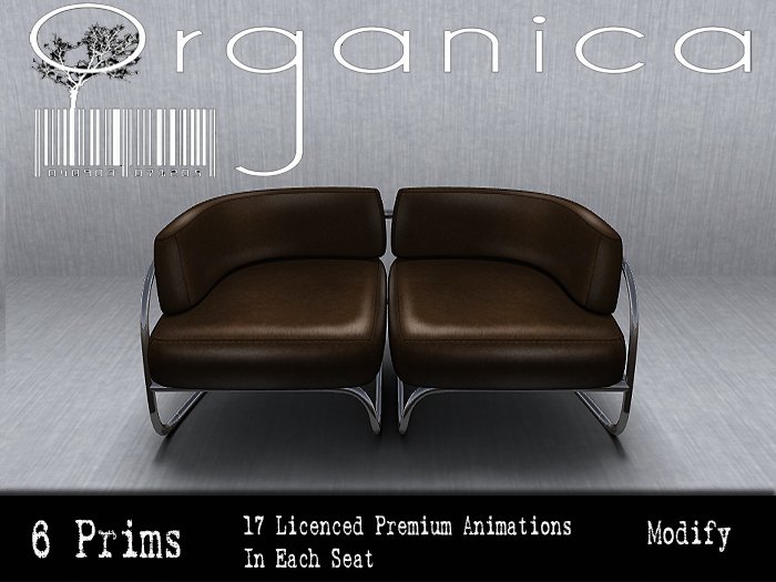 Organica - Moderna / Cocoa Sofa