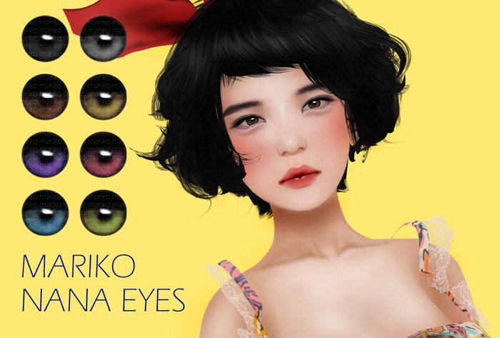 <MARIKO> Nana eyes_black