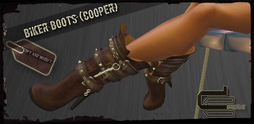 [dc] Biker Boots [cooper]