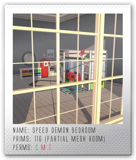 Tiny Spaces - Speed Demon Bedroom