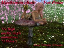 *Angel Rae's*Petite Mushroom chair