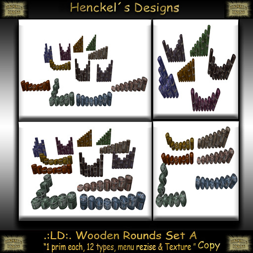 .:LD:. Wooden Rounds Set A