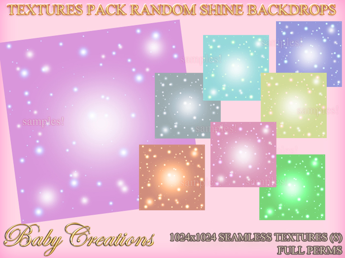 BC - TEXTURES PACK RANDOM SHINE BACKDROPS