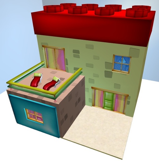 ''CheapY'' House for Kids Furnitured