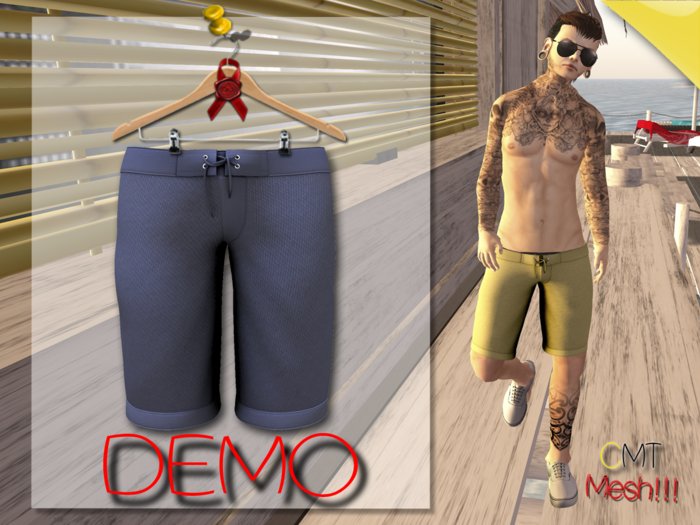 .::[NerdMonkey*Clothes] - [capris DEMO]::.