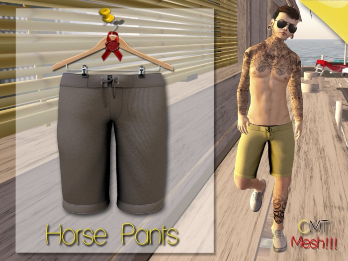 .::[NerdMonkey*Clothes] - [capris brown]::.