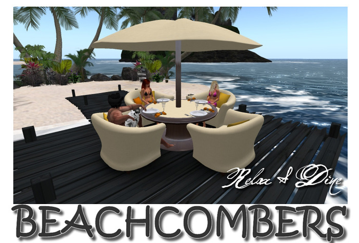Beachcombers Outdoor Dinning Set - Modern - Color Change