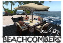 Beachcombers Outdoor Dinning Set - Sqaure - Color Change