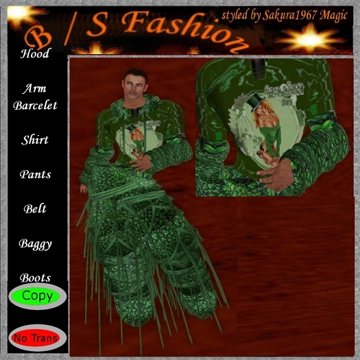St. Patrick Baggy Man