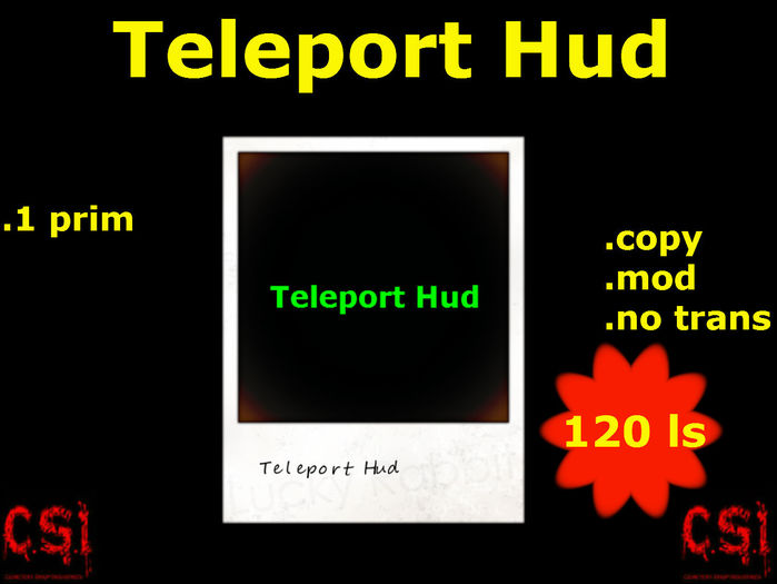 Teleport Hud (box)