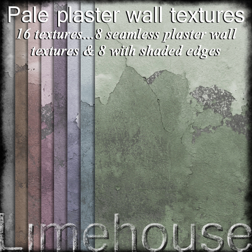 Pale plaster wall textures