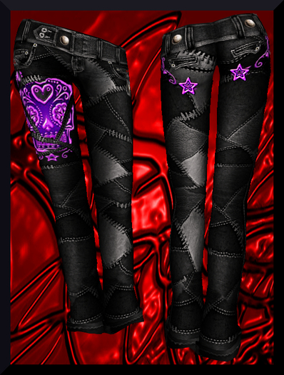 **CALAVERA** LEATHER PANTS *ESTRELLA* PINK