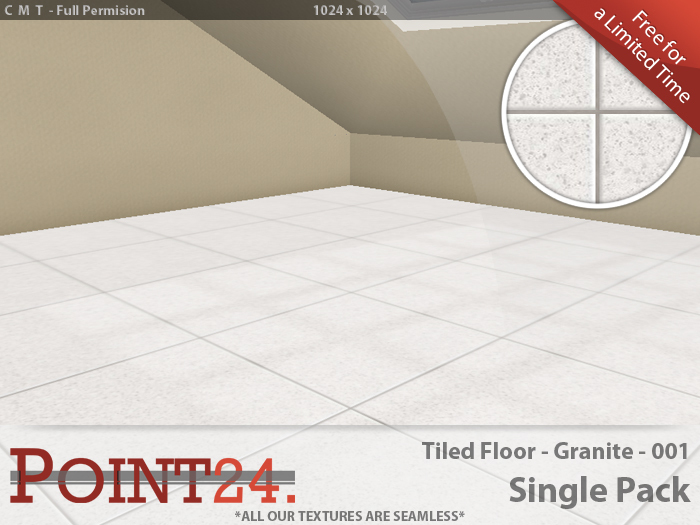 POINT24. - Tiled Floor - Granite - 001