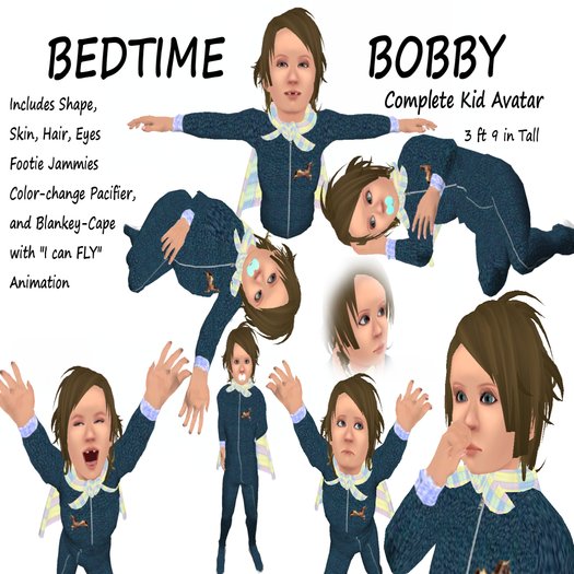 Complete Kid Child Avatar - Bobby