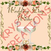 WD28 Wedding Day Wishes (Wear Me)