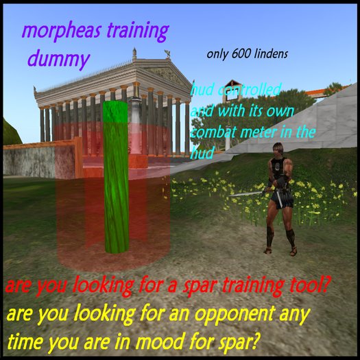 morpheas training dummy (boxed)