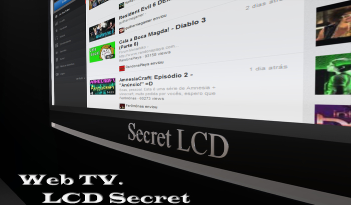 Web TV  LCD Secret