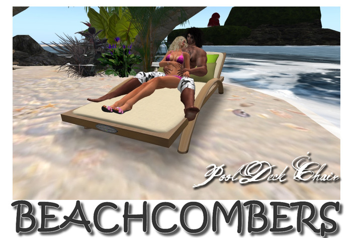 Beachcombers Poolside Deck Chair - Canvas - Color Change