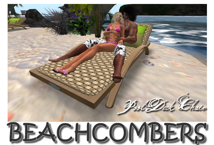 Beachcombers Poolside Deck Chair - Woven - Color Change