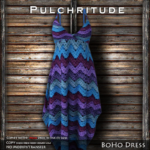 Pulchritude - Boho Dress (Cools) Mesh