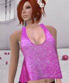 .::CM::. Mesh Tshirt top Light Pink