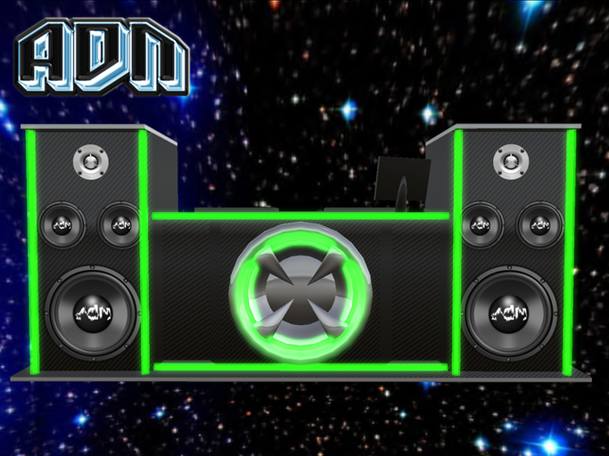 [ADN] Neon Speakers DJ Both
