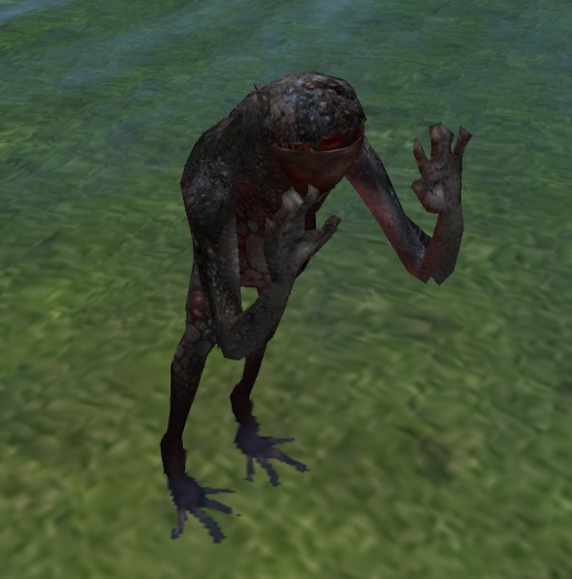 ARM - A Rigged Mesh - Mr Frogger!