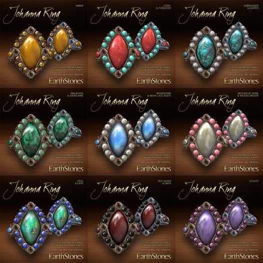 EarthStones Johanna Ring - Fatpack (BOX)