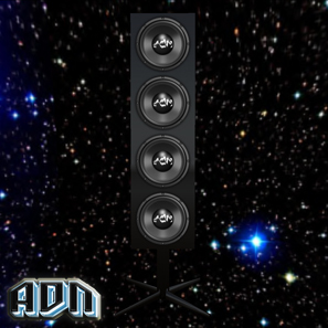 [ADN] Black Speakers X4 (With Legs)
