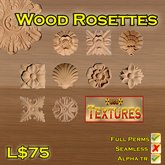 USC Textures - Wood Rosettes 