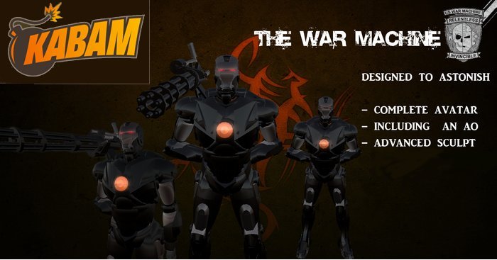 Official War Machine - special edition STEEL Man