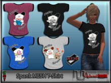 Upload[_]:: - Spank MESH T-Shirt