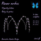 Flower arch - Tigerlily Lilac
