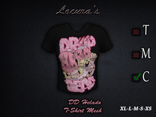 (L's) Mesh T-Shirt DD Helado